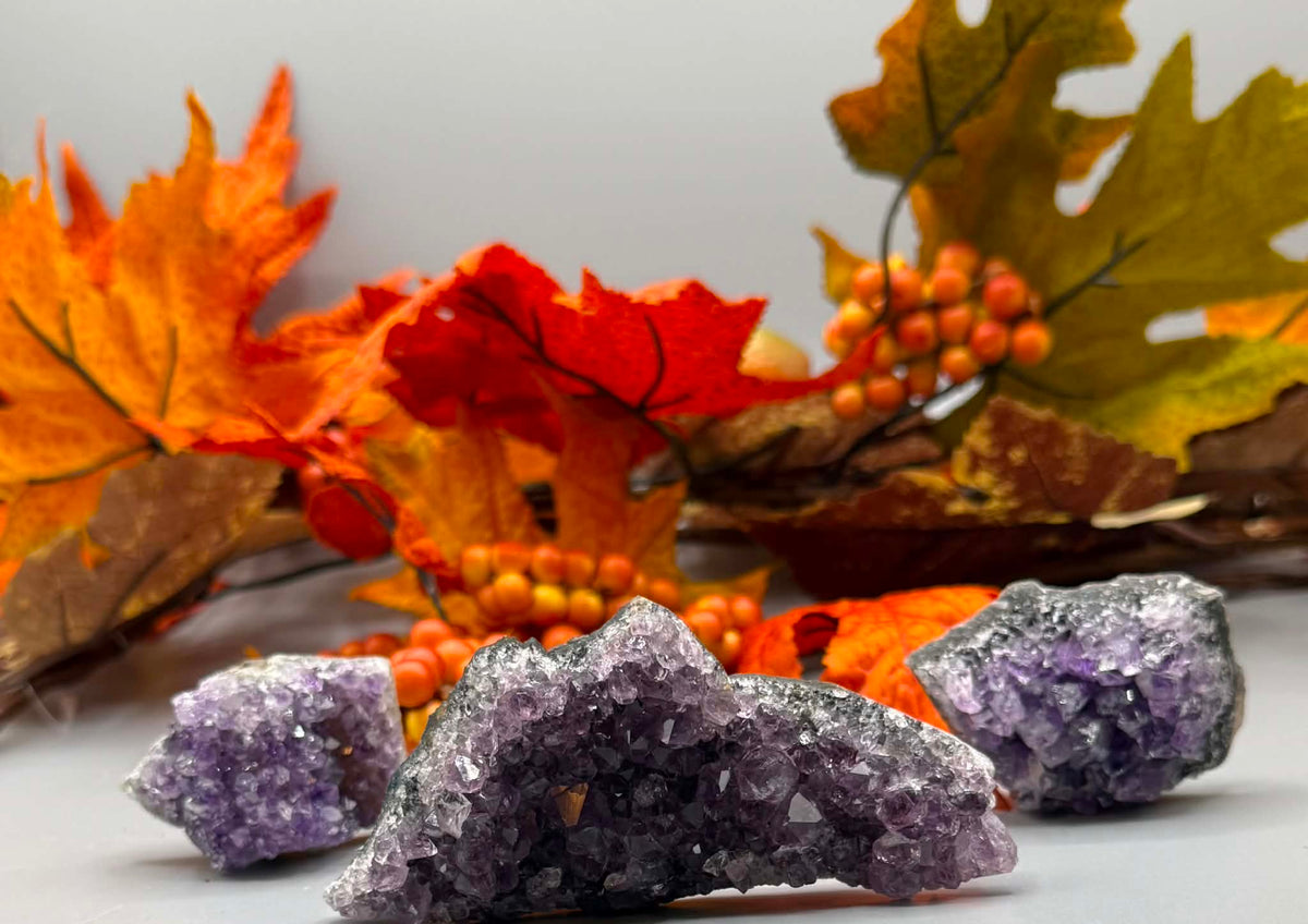 Amethyst Crystal Cluster - Twysted Treasures
