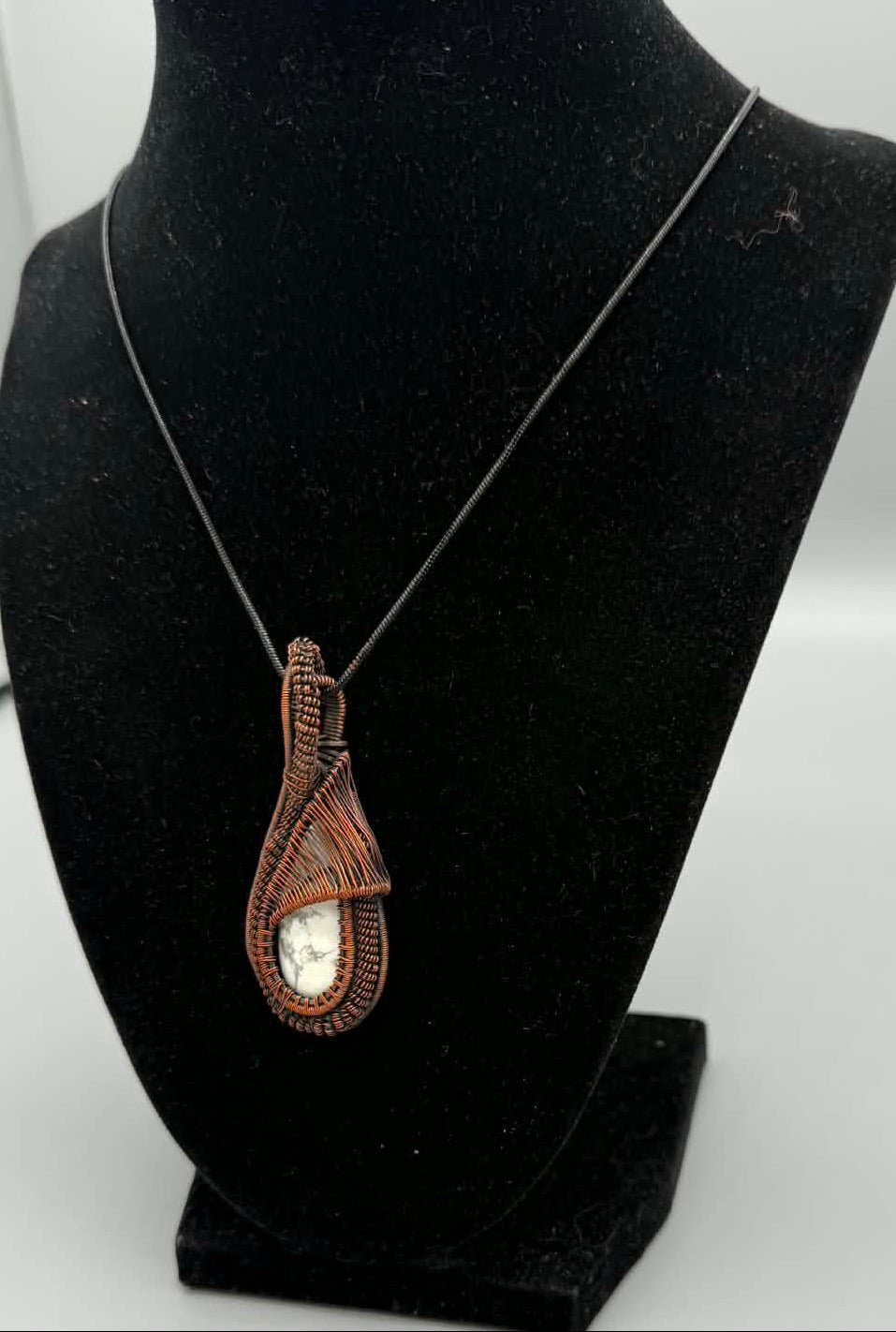 Sacred Stillness White Howlite Necklace - Twysted Treasures