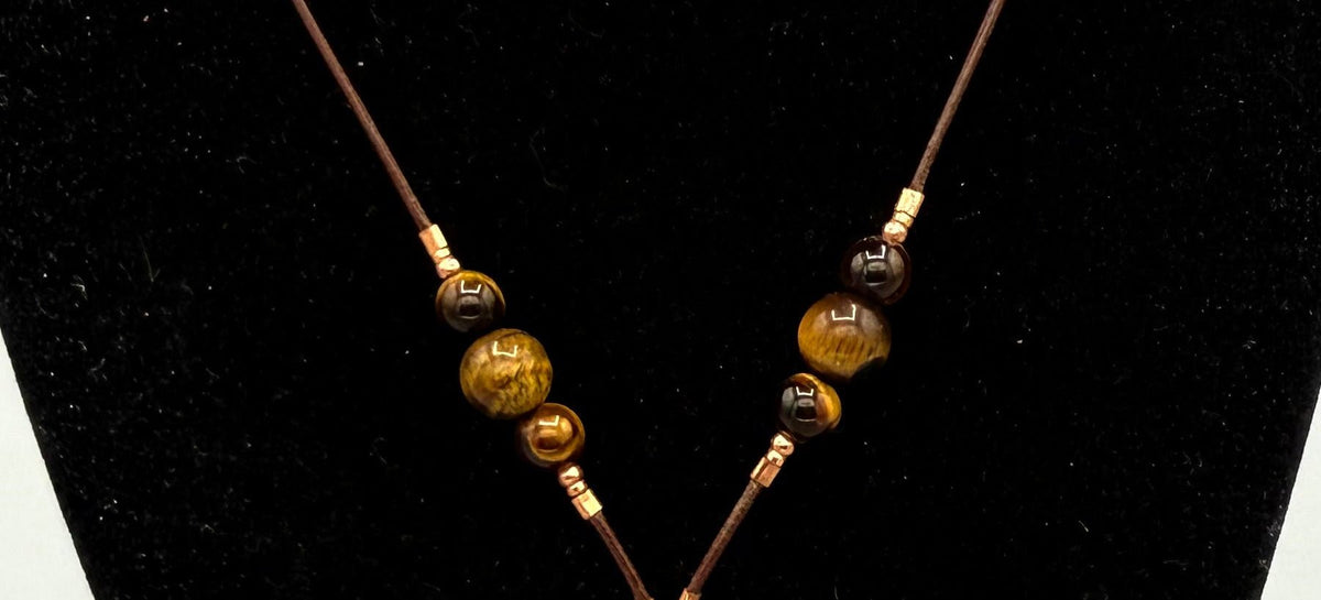 Courage & Confidence Tiger’s Eye Necklace - Twysted Treasures