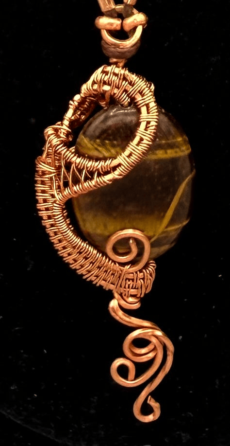 Courage & Confidence Tiger’s Eye Necklace - Twysted Treasures