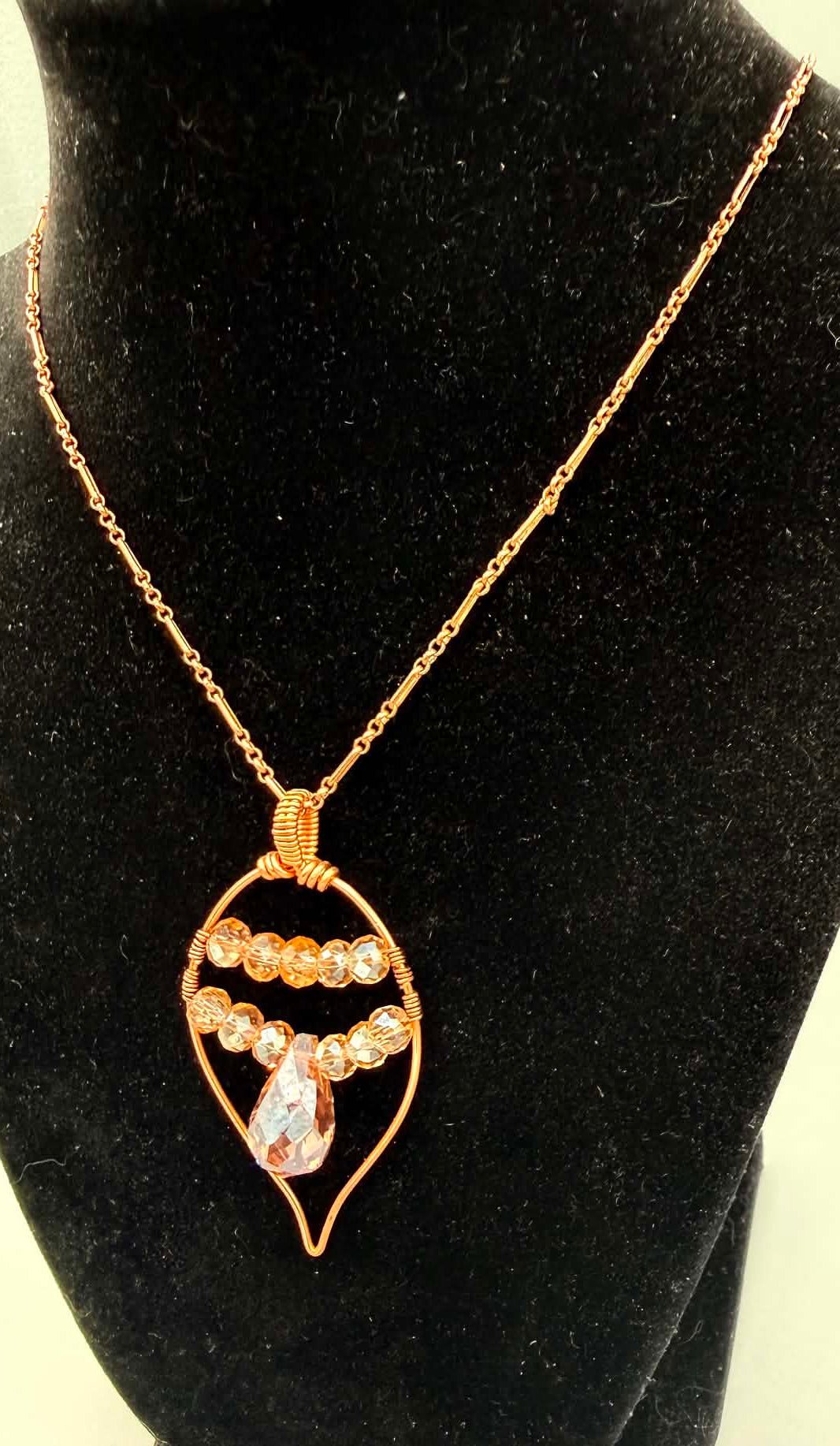 Golden Enchantment Crystal Necklace - Twysted Treasures