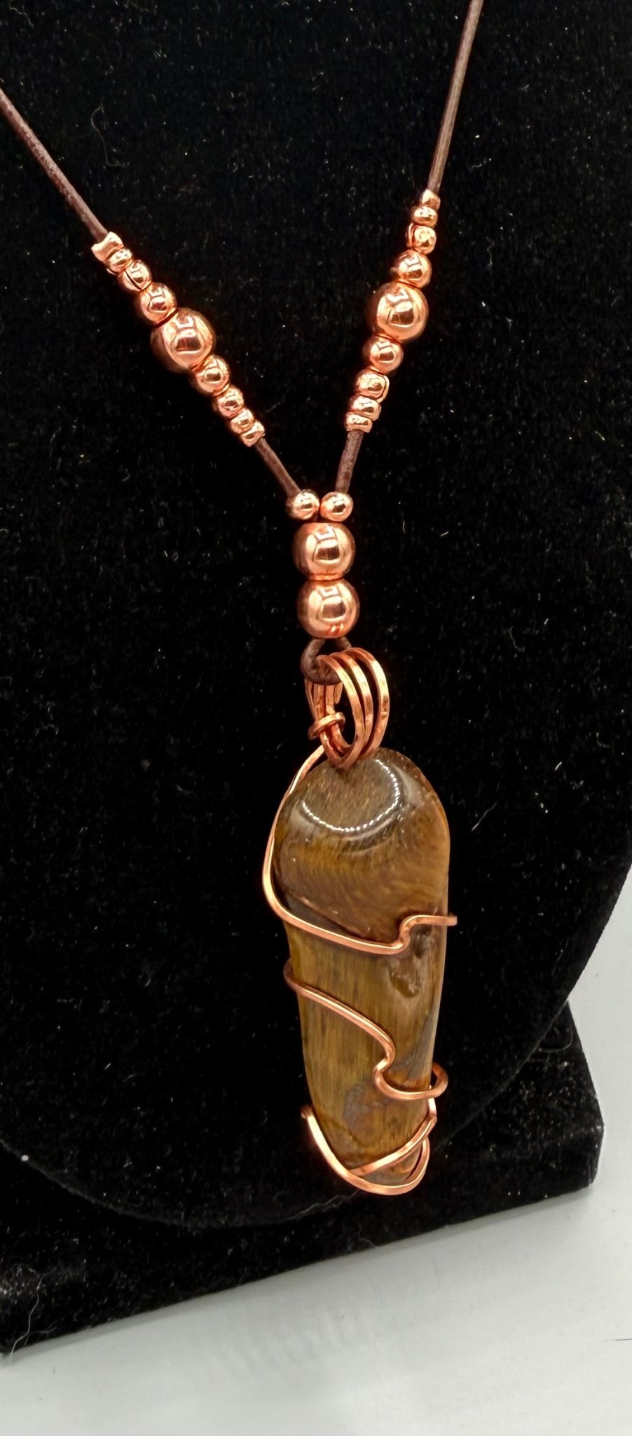 Golden Strength Tiger's Eye Necklace - Twysted Treasures