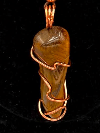 Golden Strength Tiger's Eye Necklace - Twysted Treasures