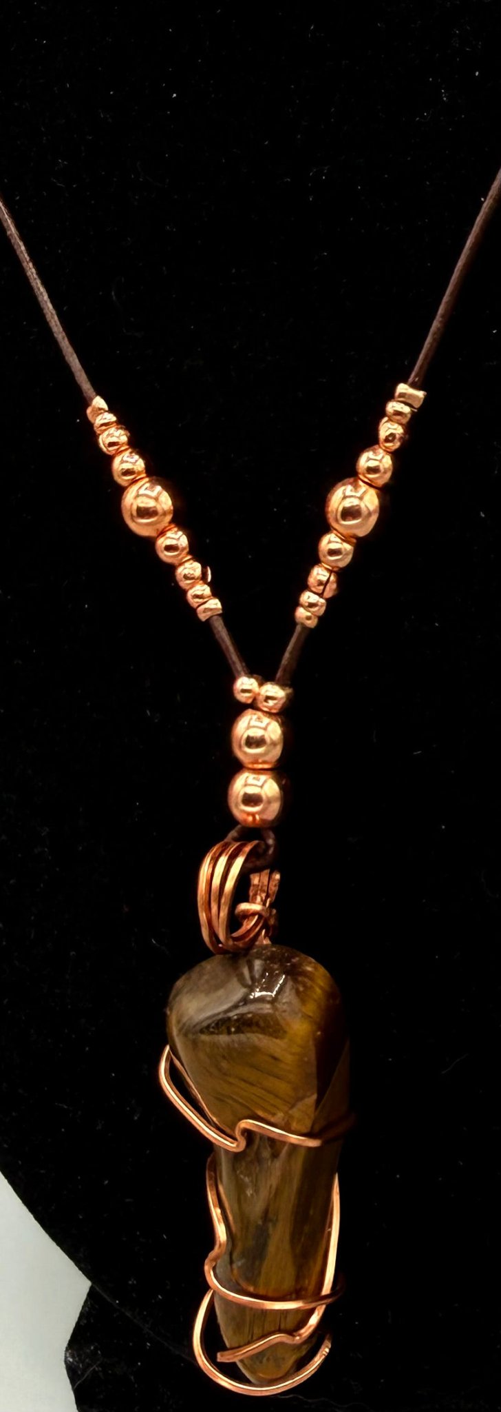 Golden Strength Tiger's Eye Necklace - Twysted Treasures