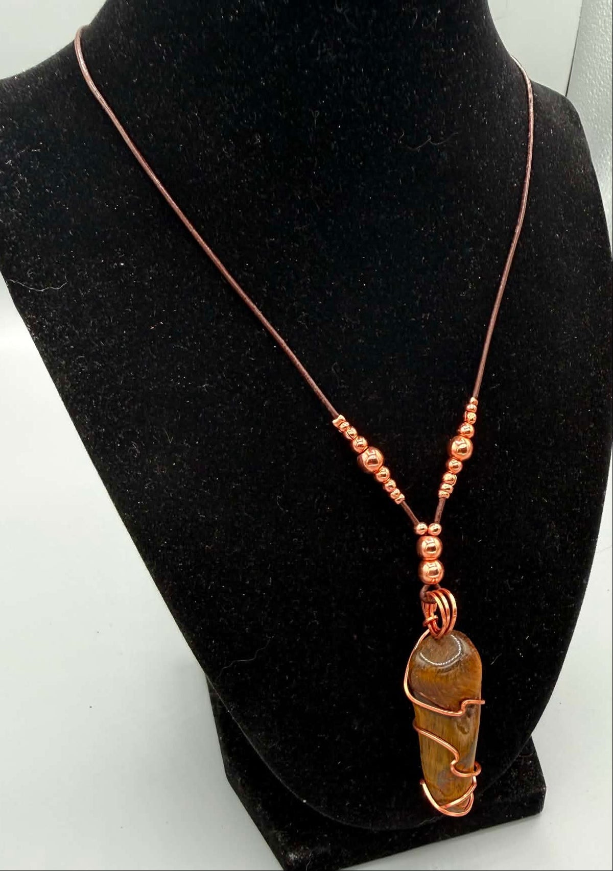 Golden Strength Tiger's Eye Necklace - Twysted Treasures