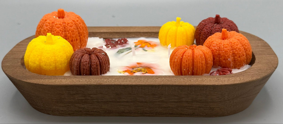 Harvest Moon Pumpkin Garden Candle - 10 oz. - Twysted Treasures