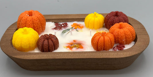 Harvest Moon Pumpkin Garden Candle - 10 oz. - Twysted Treasures
