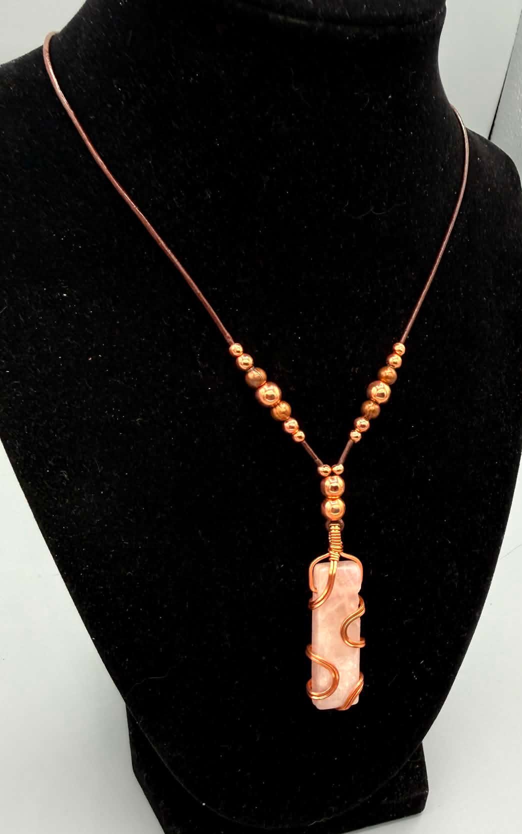 Heart’s Embrace Rose Quartz Necklace - Twysted Treasures