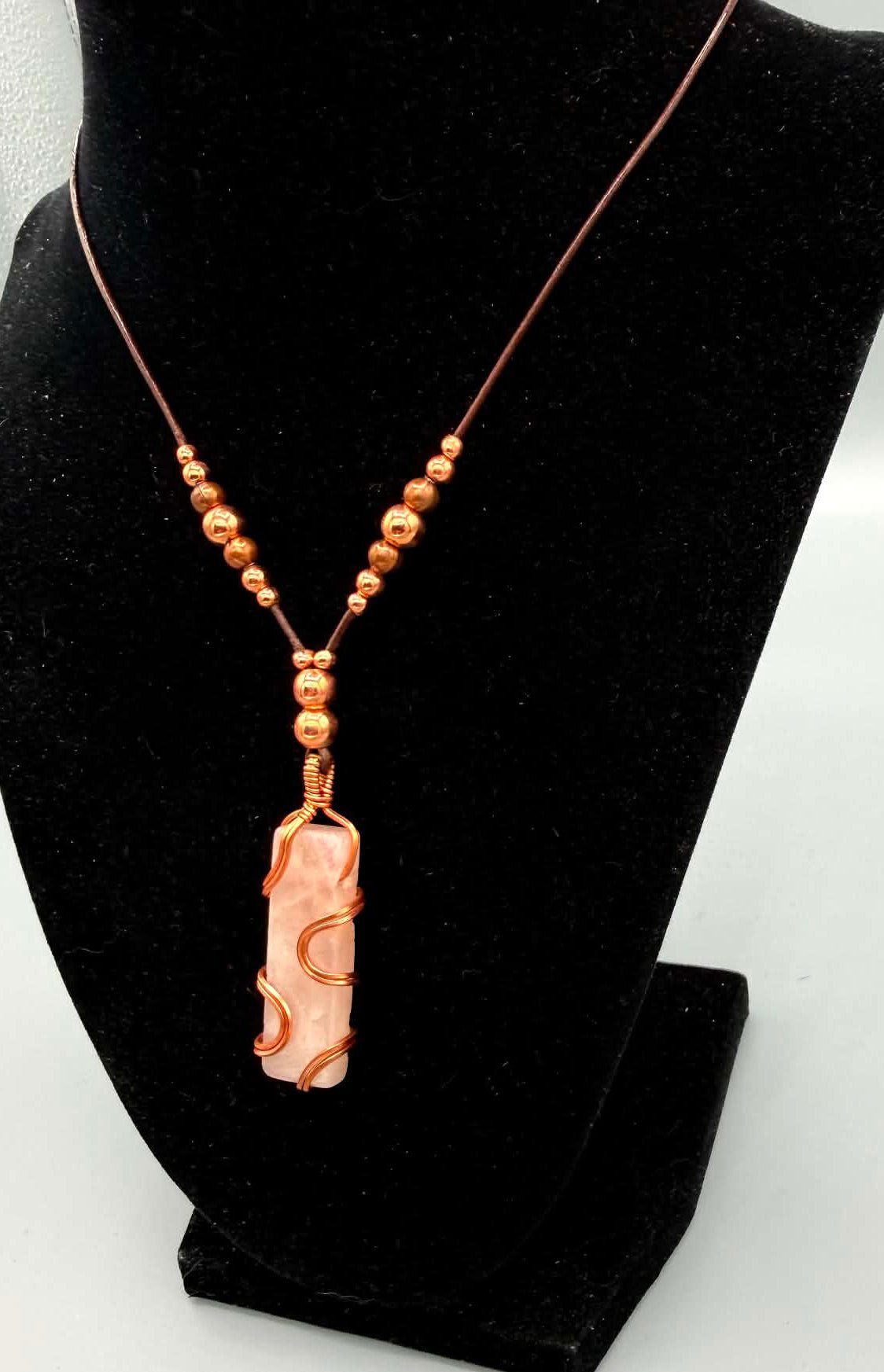 Heart’s Embrace Rose Quartz Necklace - Twysted Treasures