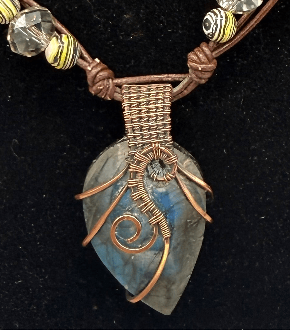 Midnight Flash Labradorite Necklace - Twysted Treasures