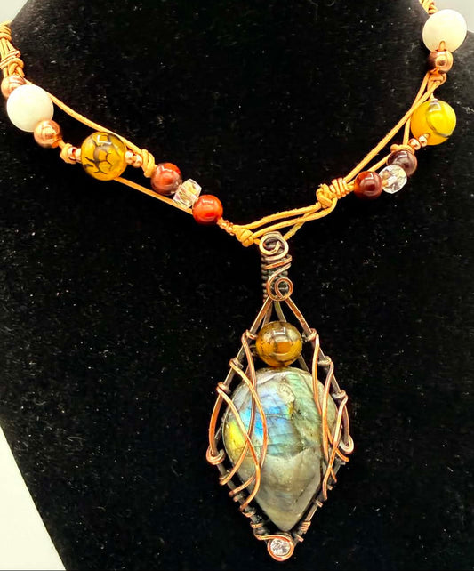 Path of Transformation Labradorite Necklace - Twysted Treasures