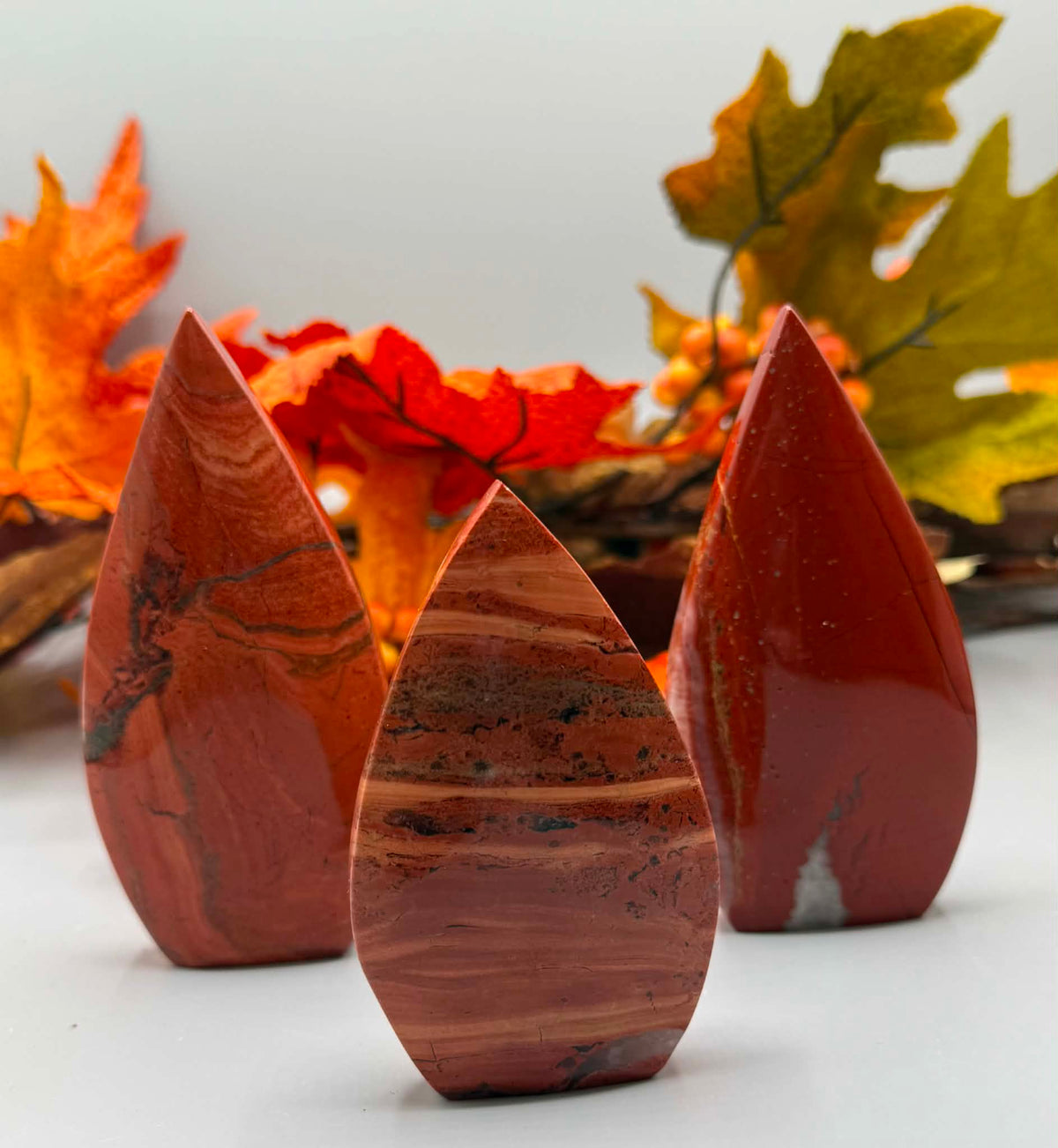 Red Jasper Arrow Head Shape - Twysted Treasures