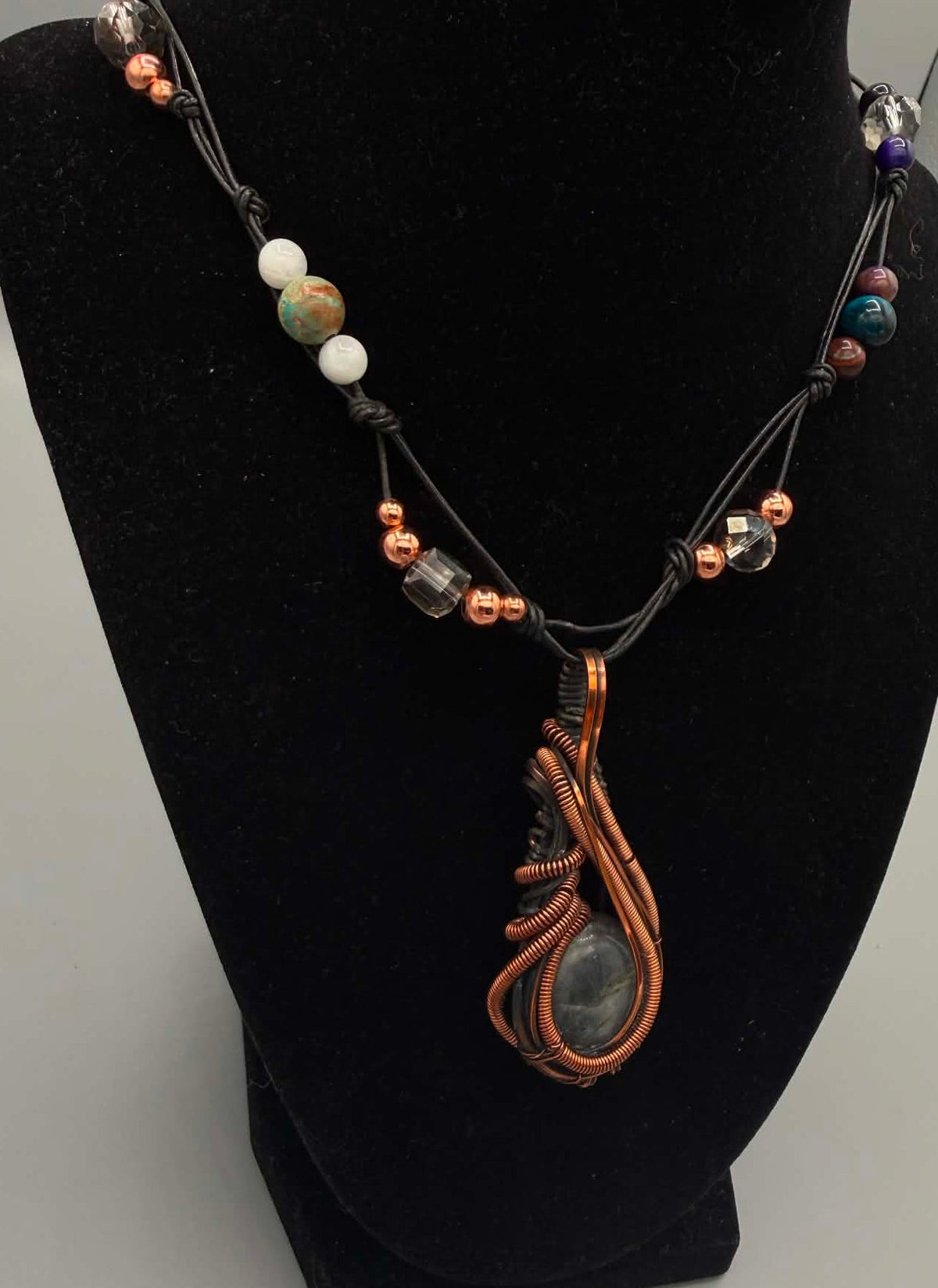 Tides of Transformation Labradorite Necklace - Twysted Treasures