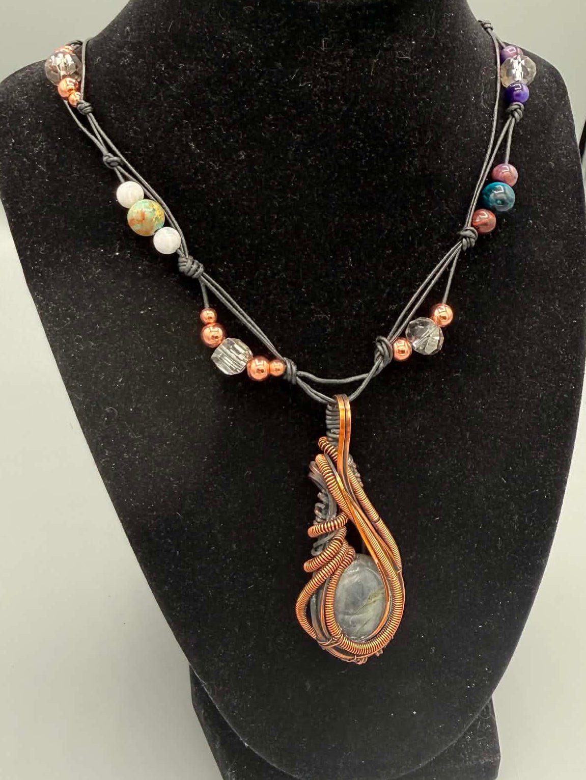 Tides of Transformation Labradorite Necklace - Twysted Treasures